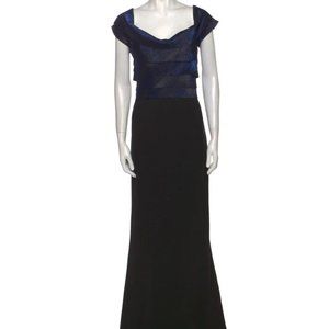 Elegant Rene Ruiz Printed Evening Gown